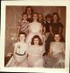 Third Grade School Friends, Judy White, Joan Harraway, Patricia Pruitt, Donna Bond, Robin Page, Kay Johnson, Rachael Lee, Mary Frances with Teacher, Betty Scism?