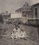 Grace Lilley Wilson with daughters Addie, Olive and Caroline.  Perryville, Maryland.  Kinda behind the then Elementary School.  Which is now the VFW